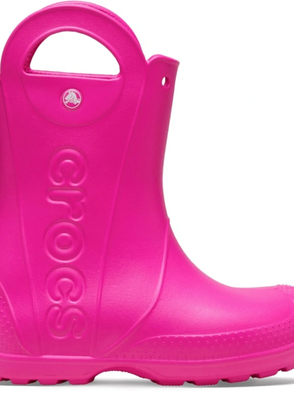 Crocs Toddler Handle it Rainboots in Pink Crush size Child 6 Like New
